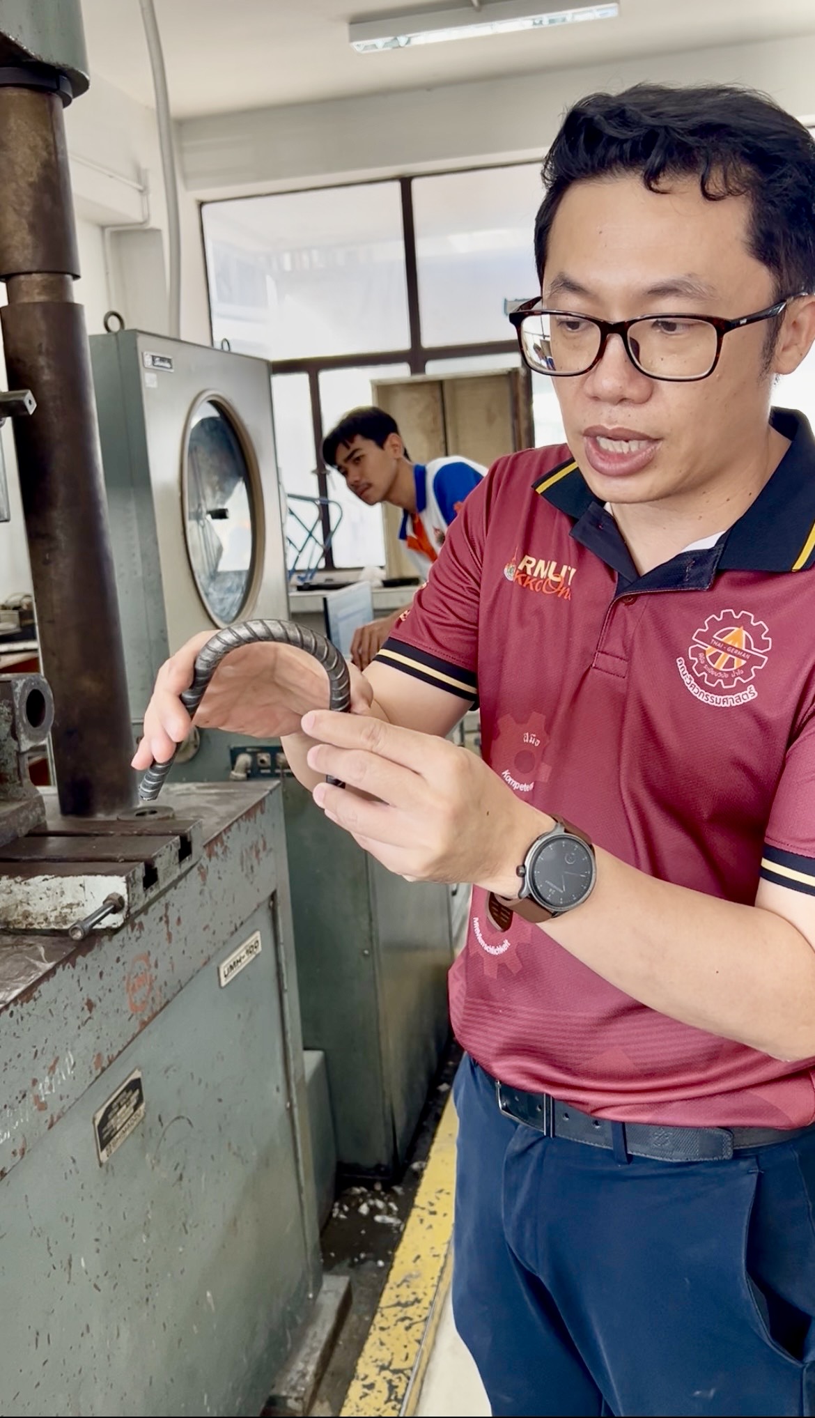 อ.เติ้ล อธิบายผลการทดสอบ